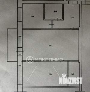 2-к квартира, вторичка, 45м2, 4/5 этаж
