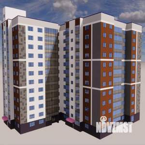3-к квартира, строящийся дом, 67м2, 8/12 этаж