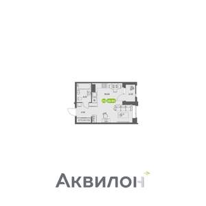 Студия квартира, вторичка, 29м2, 3/16 этаж