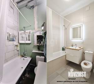 1-к квартира, вторичка, 44м2, 1/5 этаж