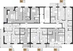 1-к квартира, вторичка, 41м2, 5/16 этаж