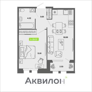 Фото квартиры на продажу (1)