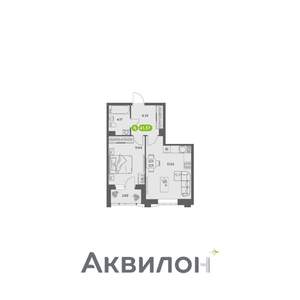 1-к квартира, вторичка, 41м2, 3/16 этаж