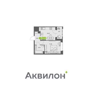 1-к квартира, вторичка, 31м2, 6/16 этаж