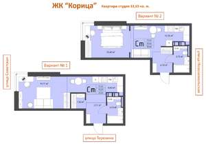Студия квартира, вторичка, 34м2, 2/9 этаж