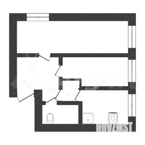 2-к квартира, вторичка, 43м2, 9/9 этаж