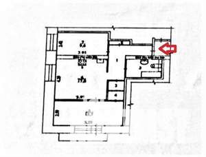 3-к квартира, вторичка, 55м2, 7/10 этаж