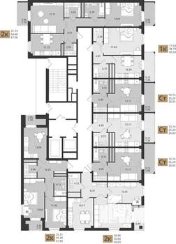 1-к квартира, вторичка, 40м2, 16/16 этаж