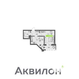 1-к квартира, вторичка, 42м2, 3/8 этаж