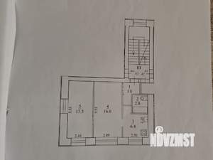 2-к квартира, вторичка, 42м2, 2/5 этаж