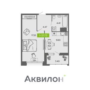 1-к квартира, вторичка, 38м2, 16/16 этаж