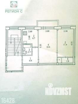 2-к квартира, вторичка, 45м2, 4/5 этаж