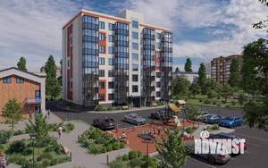 1-к квартира, строящийся дом, 45м2, 1/7 этаж