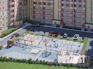 1-к квартира, строящийся дом, 38м2, 4/9 этаж