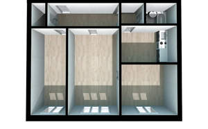 3-к квартира, вторичка, 65м2, 1/2 этаж