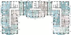 2-к квартира, вторичка, 54м2, 13/16 этаж