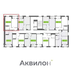 1-к квартира, вторичка, 38м2, 16/16 этаж
