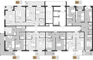1-к квартира, вторичка, 38м2, 2/16 этаж