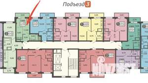 Студия квартира, вторичка, 23м2, 12/14 этаж