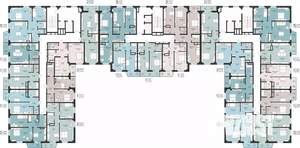 2-к квартира, вторичка, 54м2, 13/16 этаж