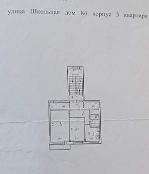 2-к квартира, вторичка, 43м2, 2/9 этаж