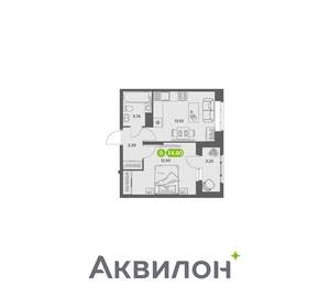 1-к квартира, вторичка, 35м2, 3/16 этаж
