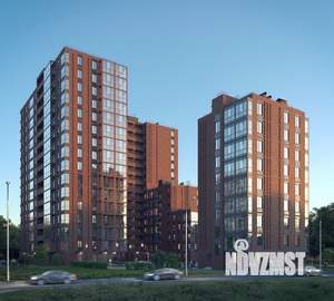 2-к квартира, вторичка, 68м2, 6/16 этаж