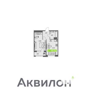 1-к квартира, вторичка, 39м2, 2/11 этаж