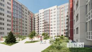 2-к квартира, строящийся дом, 51м2, 8/9 этаж
