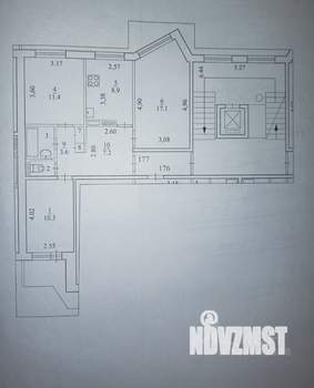 3-к квартира, вторичка, 63м2, 7/10 этаж