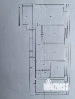 3-к квартира, вторичка, 76м2, 3/5 этаж