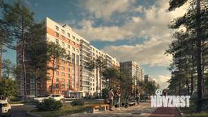 2-к квартира, строящийся дом, 59м2, 12/16 этаж