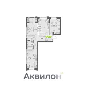 3-к квартира, вторичка, 75м2, 7/16 этаж