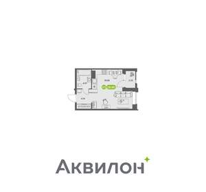 Студия квартира, вторичка, 29м2, 3/16 этаж