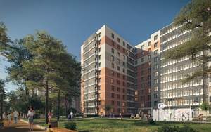 Студия квартира, строящийся дом, 39м2, 9/16 этаж