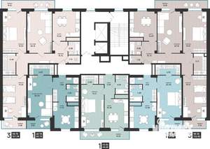 1-к квартира, вторичка, 51м2, 16/16 этаж