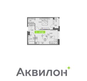 1-к квартира, вторичка, 47м2, 10/11 этаж