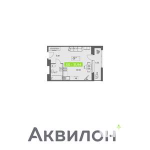 Студия квартира, вторичка, 32м2, 11/11 этаж