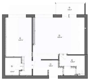2-к квартира, вторичка, 55м2, 2/11 этаж