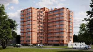 2-к квартира, строящийся дом, 52м2, 1/9 этаж