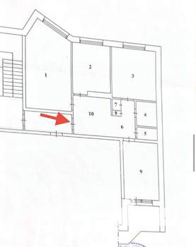 3-к квартира, вторичка, 64м2, 1/10 этаж