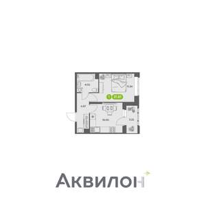 1-к квартира, вторичка, 32м2, 3/16 этаж