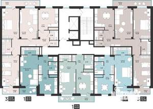 3-к квартира, вторичка, 103м2, 15/16 этаж
