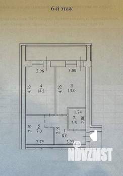 2-к квартира, вторичка, 45м2, 6/11 этаж