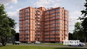 1-к квартира, строящийся дом, 39м2, 6/9 этаж