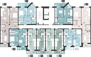 1-к квартира, вторичка, 47м2, 2/13 этаж