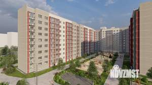 2-к квартира, строящийся дом, 51м2, 8/9 этаж