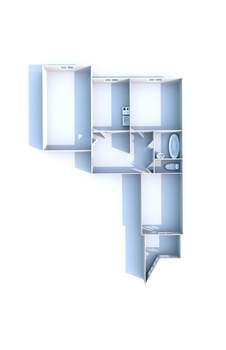 3-к квартира, вторичка, 65м2, 4/9 этаж