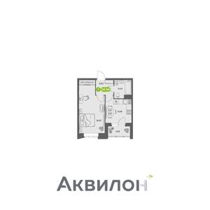 1-к квартира, вторичка, 35м2, 4/16 этаж