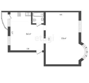 4-к квартира, вторичка, 98м2, 8/8 этаж